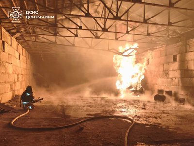 На Донеччині рятувальники загасили 4 пожежі після ворожих обстрілів