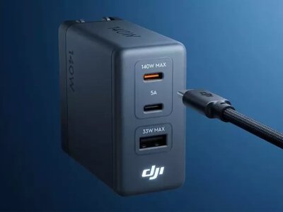 Зарядний пристрій майбутнього: DJI представила компактний 140-ватний GaN-адаптер за ціною смартфона