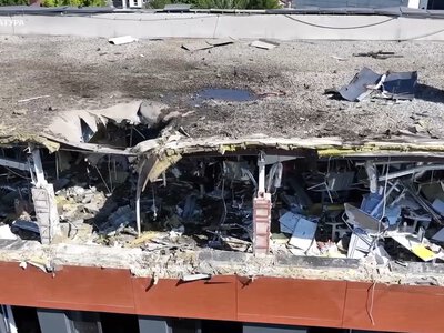 Атака БпЛА на Харків: Синєгубов про стан постраждалих (відео з коптера)