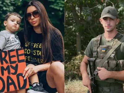 До сліз: захисник Маріуполя вперше обійняв сина після 4 років російського полону 
