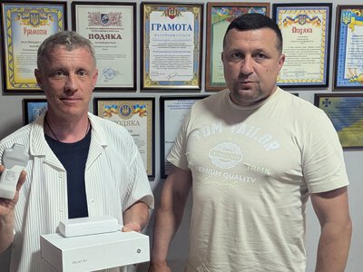 На Буковині, амбулаторія Веренчанської ТГ отримала сучасний портативний УЗД-апарат