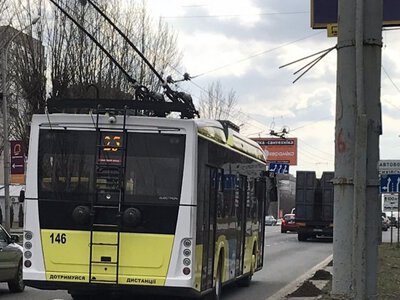 Два тролейбуси у Львові курсуватимуть зі змінами