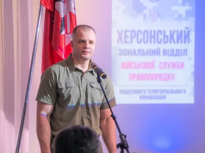 Ярослав Шанько нагородив коменданта Херсонщини Віктора Шафрана до річниці ВСП