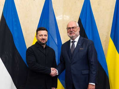 Зеленський: Естонія та партнери допомагають Україні вистояти