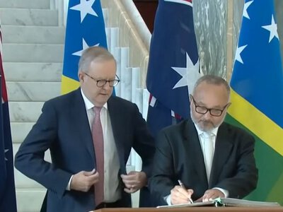 Австралія протидіє впливу Китаю в Тихоокеанському регіоні (ВІДЕО)