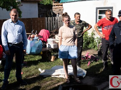 В Ушомирській громаді через негоду та прорив греблі підтопило 20 осель: вода стояла під вікнами