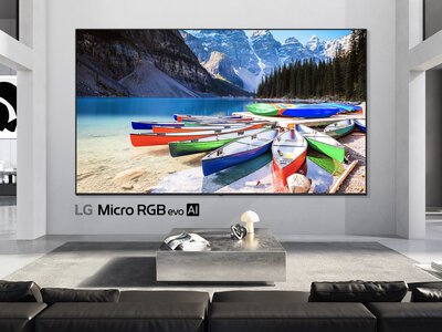 LG представила ШІ-телевізори Micro та Mini RGB evo 2026