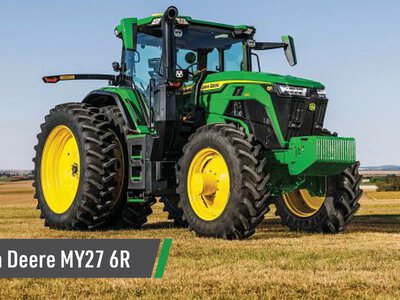 John Deere: нове покоління тракторів 6R