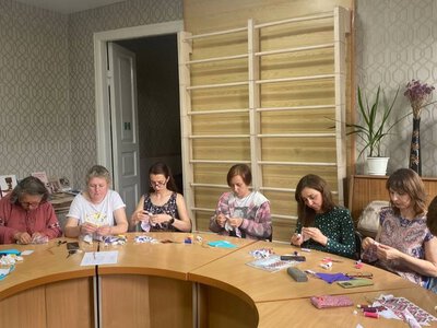  У Ніжині відбувся майстер-клас із виготовлення ляльки-мотанки 