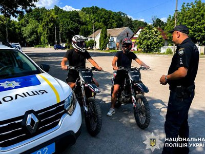 На Рівненщині поліція посилила контроль за водіями мототранспорту