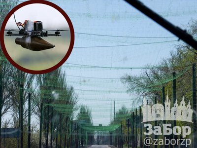 У Запоріжжі збираються встановити антидронові сітки біля зупинок, лікарень та стоянок