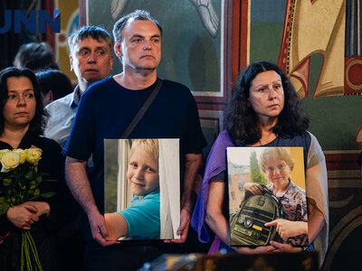 У столиці попрощалися із загиблим у страшній ДТП 12-річним хлопчиком