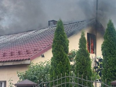 У Рожищі спалахнула пожежа в приватному будинку