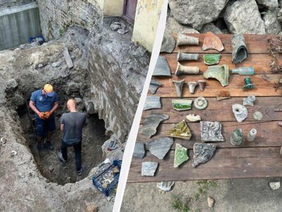 Сенсація в Луцьку: археологи відкопали фундамент стародавньої вежі Окольного замку