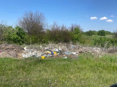 У Градизькій громаді прибрали кілька стихійних сміттєзвалищ