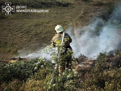 За добу в Миколаєві та області сталося 4 пожежі