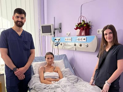 Врятували 28-річну маму з Нововолинська: у Львові вилікували важку пневмонію, спричинену грипом