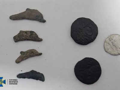 На Херсонщині СБУ викрила спробу контрабанди археологічних артефактів за кордон