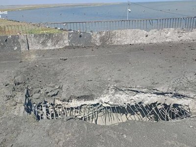 Удар по Чонгарському мосту знищив 50 вантажівок РФ з паливом та боєприпасами