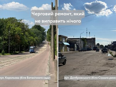 Скандальне ТОВ «Асфальт плюс» виграло тендери на ремонт вулиць біля Сінного ринку та Ботанічного саду