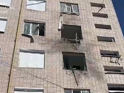 У Херсоні через обстріл пошкоджено лабораторний корпус медзакладу (відео)