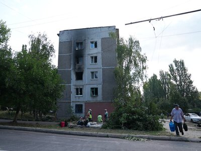 Російські атаки пошкодили понад половину багатоповерхівок Слов’янська