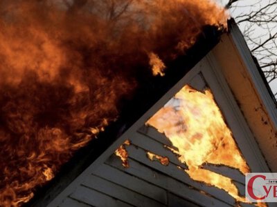 У Коростишеві сталася пожежа в приватному будинку: 63-річна жінка опинилася в лікарні