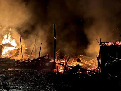 Горіло фермерське господарство: як вогнеборці ліквідували масштабну пожежу