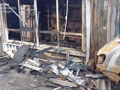 Атака дрона: Російські війська обстріляли ринок у Херсоні