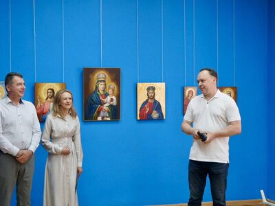 Світло візантійських традицій у Житомирі: у краєзнавчому музеї відкрилася унікальна виставка іконопису «Духовні обрії»