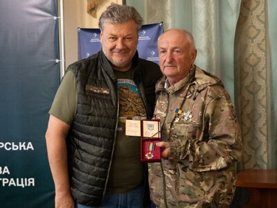 У Житомирі вручили державні відзнаки ліквідаторам наслідків аварії на ЧАЕС