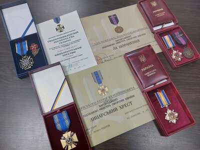 Полеглих і зниклого безвісти воїнів з Уманщини відзначили нагородами
