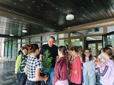 В Ужгороді для дітей провели заходи спрямовані на підвищення обізнаності щодо збору дощової води