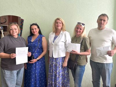 Кошти з благодійних заходів до Дня міста передано волонтерам