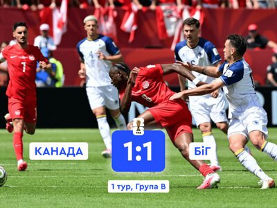Канада у першому своєму матчі домашнього чемпіонату світу не змогла обіграти боснійців