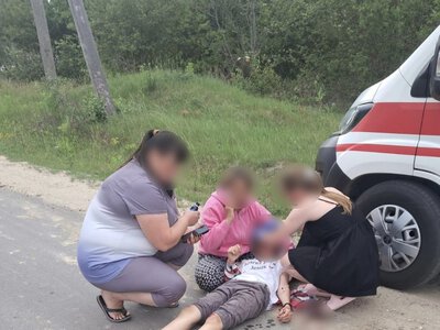 На Волині за добу сталися дві ДТП з неповнолітніми мотоциклістами