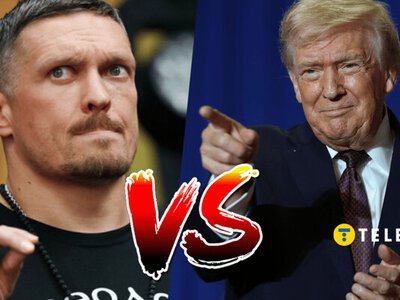Хто більший — Усик чи Трамп? На спільному фото це не так очевидно