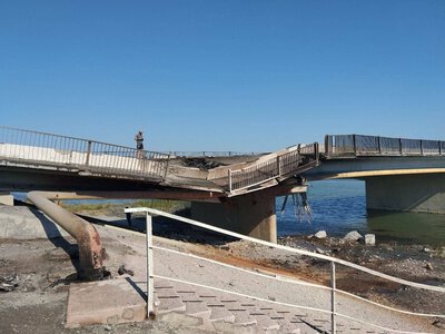 Окупанти скаржаться на нові удари ЗСУ по мостах до Криму
