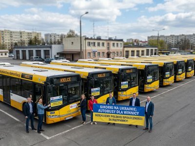 Поляки зібрали понад 383 тис. злотих на автобуси для Вінниці після відмови політиків передавати списаний транспорт через “вулицю Бандери”