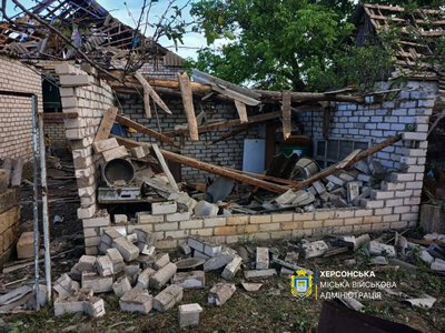 Російська армія масовано атакувала Херсонську громаду КАБами: найбільше постраждала Зеленівка
