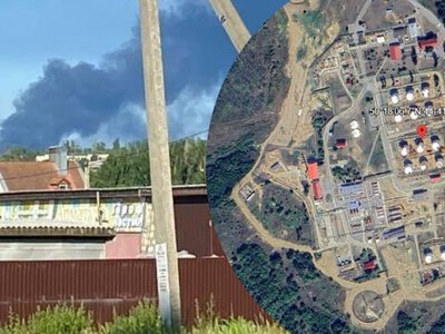 Сили оборони вдарили по нафтовому об'єкту у Волгоградській області, спалахнула пожежа