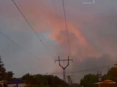 Атака безпілотників на хімічний завод “Азот” у Росії призвела до виникнення пожежі