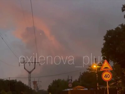 Вночі українські дрони атакували хімзавод “Азот” у Тульській області. Горить (ВІДЕО)