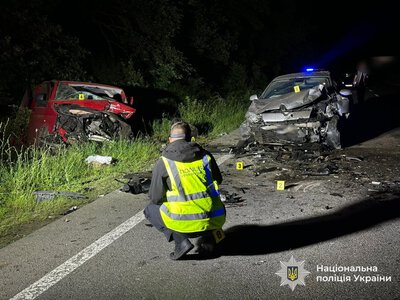 У Франківській громаді трапилась ДТП: автомобіль загорівся, водій загинув