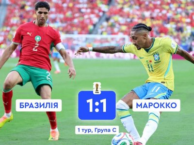 Бразилія стартувала на ЧС-2026 з нічиєї проти Марокко