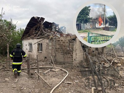 Росіяни атакували населений пункт під Запоріжжям: загинув чоловік (фото)