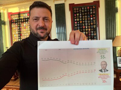 Невдоволення росіян Путіним продовжує зростати, — Зеленський
