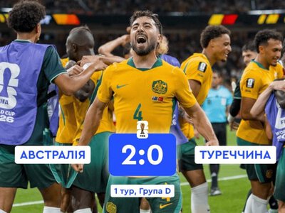 ЧС-2026: Австралія здолала Туреччину