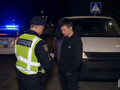 Під час комендантської години на Камінь-Каширщині зупинили 17-річного водія без посвідчення