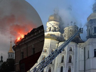 Удар по Києво-Печерській лаврі: чи вдалося врятувати від пожежі стародавні ікони та святині